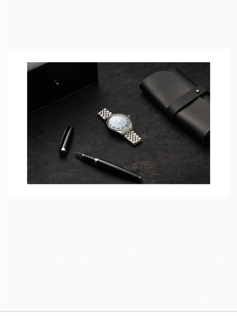 New Bolvaint Alaric Automatic Watch in Bleu and Silver